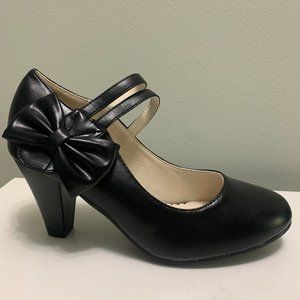 Ladies Block High Heel Sweet Lolita Ankle Strap Mary Janes Size 7 - NEW!